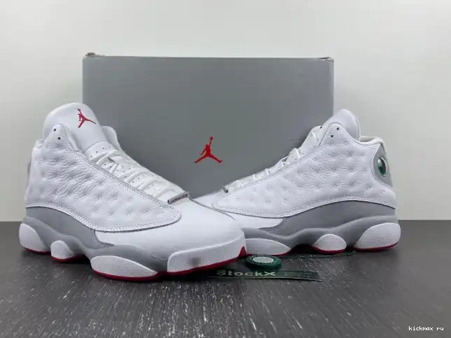 Rep MAX Grey 13 Wolf Jordan Air 414571-160 0608
